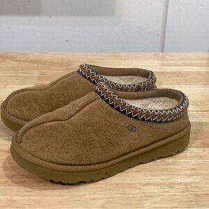 UGG Women’s Tasman II Sheepskin Slippers Chestnut Shoes Sz 7